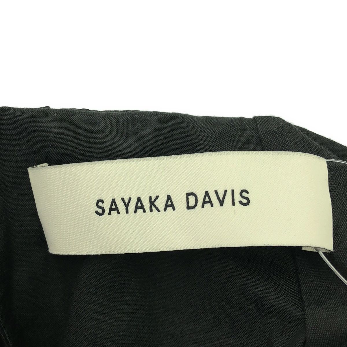 SAYAKA DAVIS サヤカ デイヴィス ドルマンバルーンブラウス  ブラック S ITQMLUQE30CK SAYAKA DAVIS サヤカ デイヴィス ドルマンバルーンブラウス
