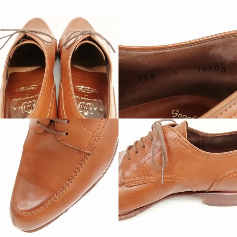 極美品☆(スペイン製)カルミナ SIZE 7【☆コードバン仕様/U