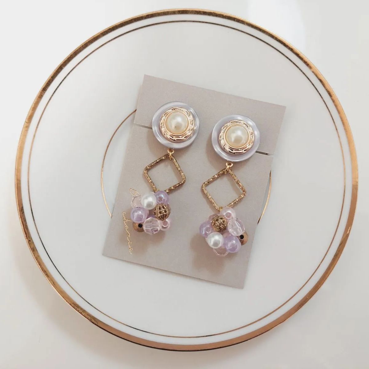 蝶バネイヤリング3点セットB - メルカリ