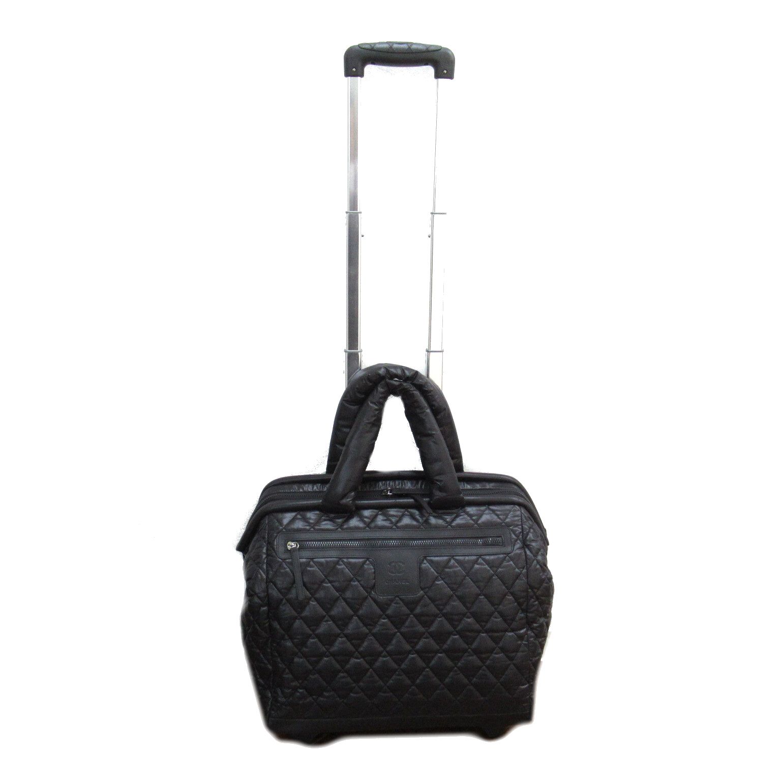【美品】CHANELシャネル キャリーケース キャリーバッグコココクーン CHANEL】【旅行】シャネル『コココクーン スーツケース 2輪