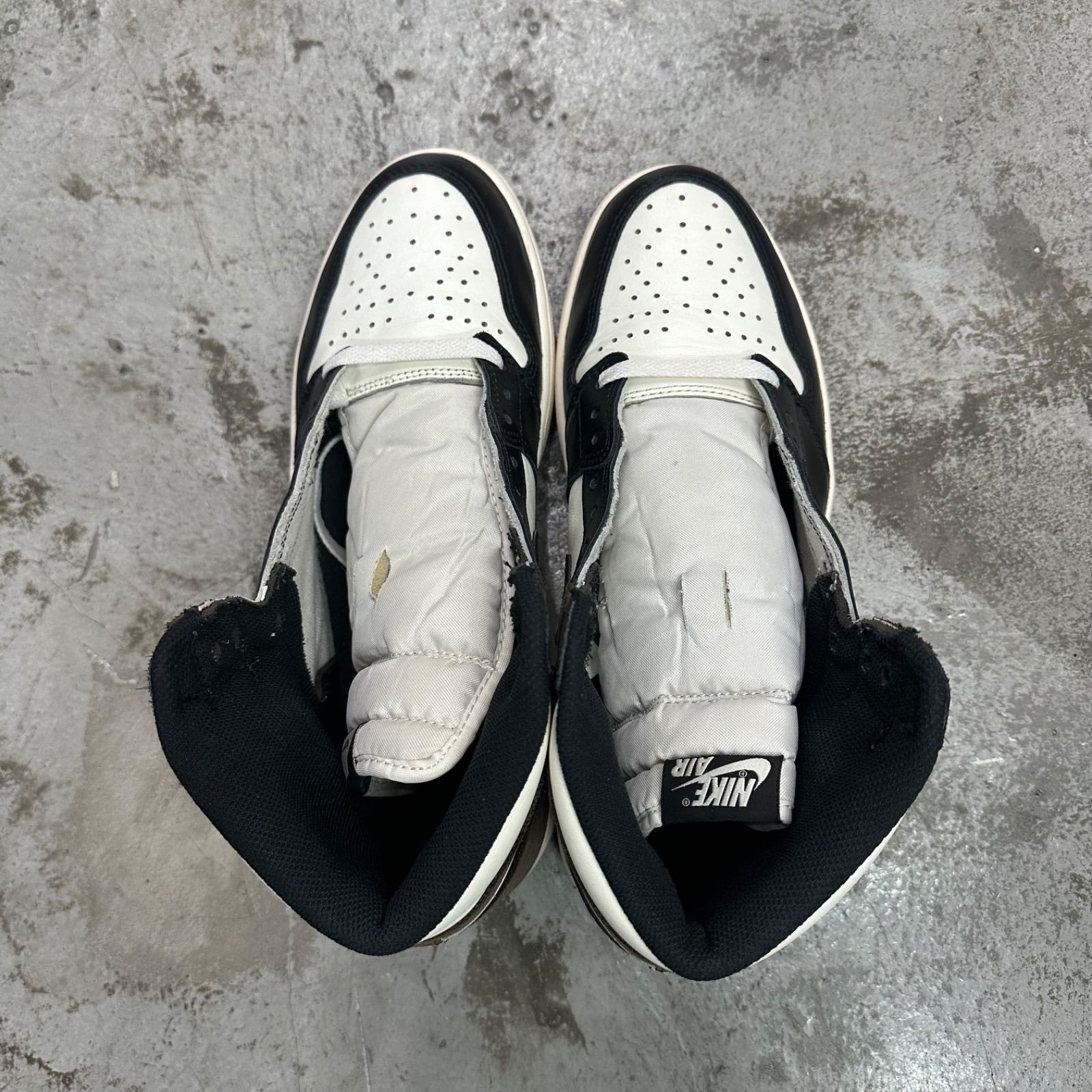 NIKE Air Jordan 1 High OG Sail Dark Mocha Black エアジョーダン1 