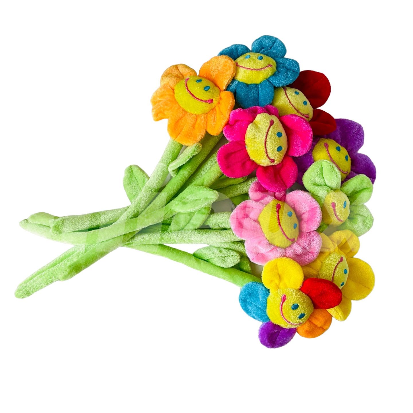 ビンテージ スマイルフラワー キーホルダー