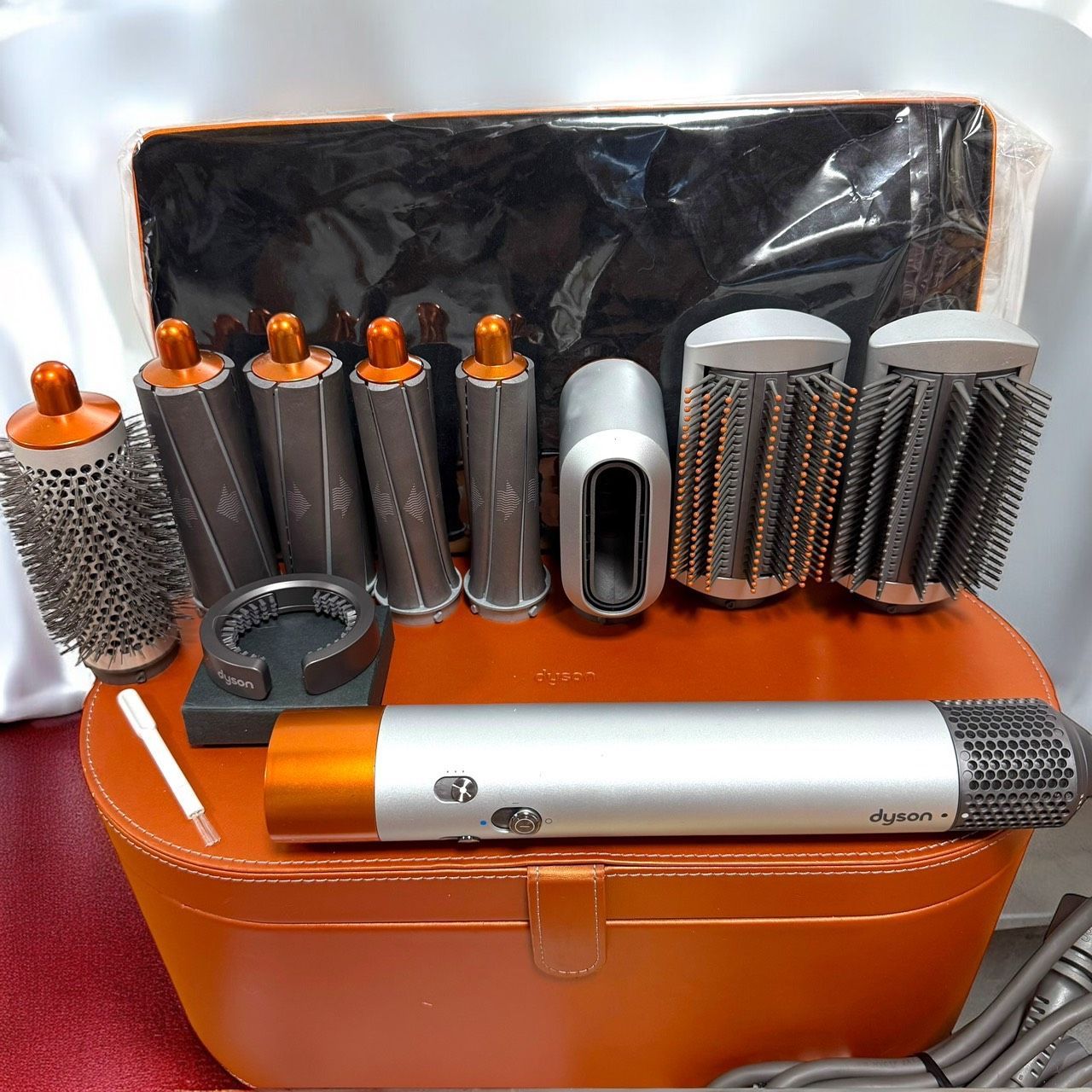 Dyson ヘアドライヤー トパーズオレンジ 収納ボックス付き