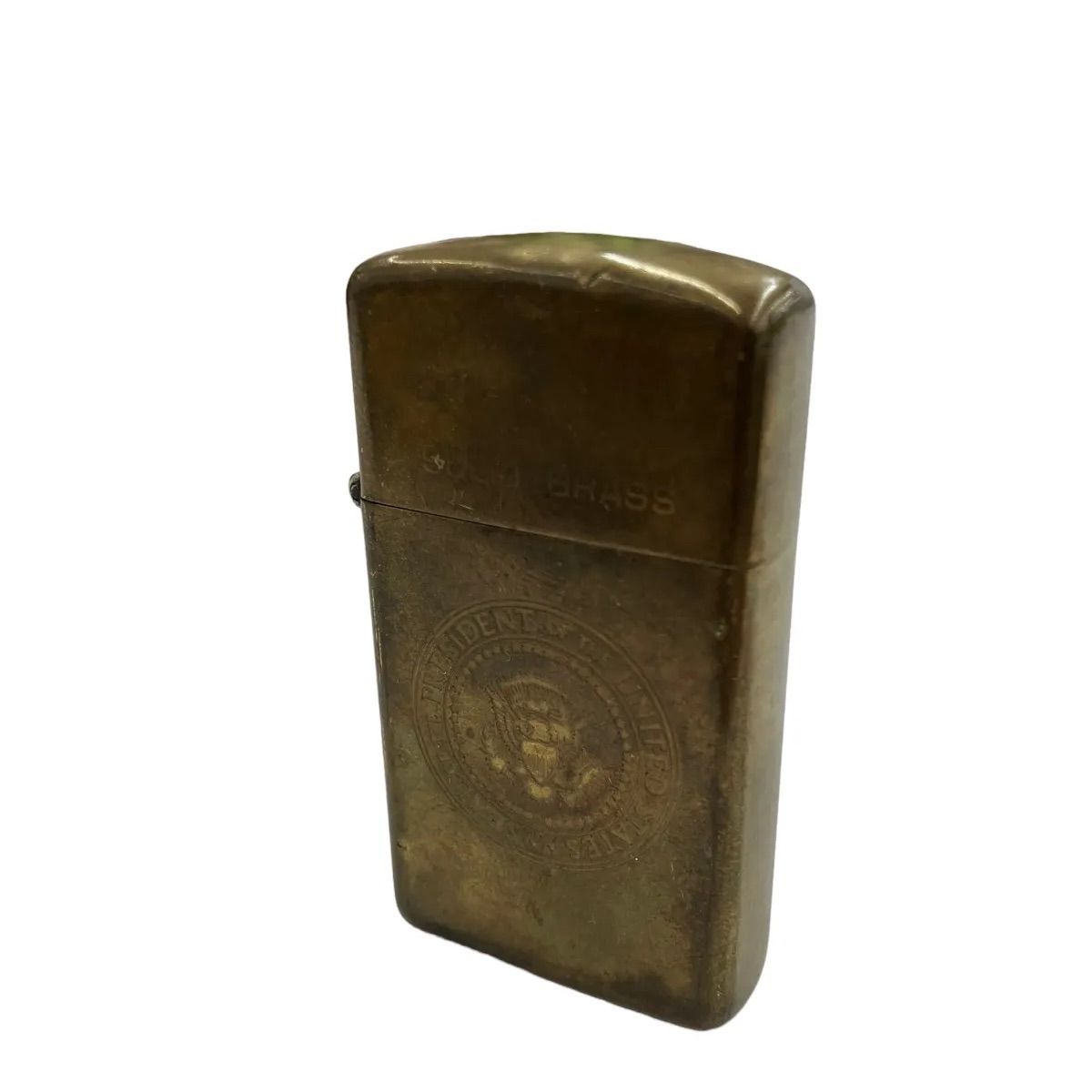 170590 ZIPPO ジッポー 真鍮 1980~2011年製 動作品