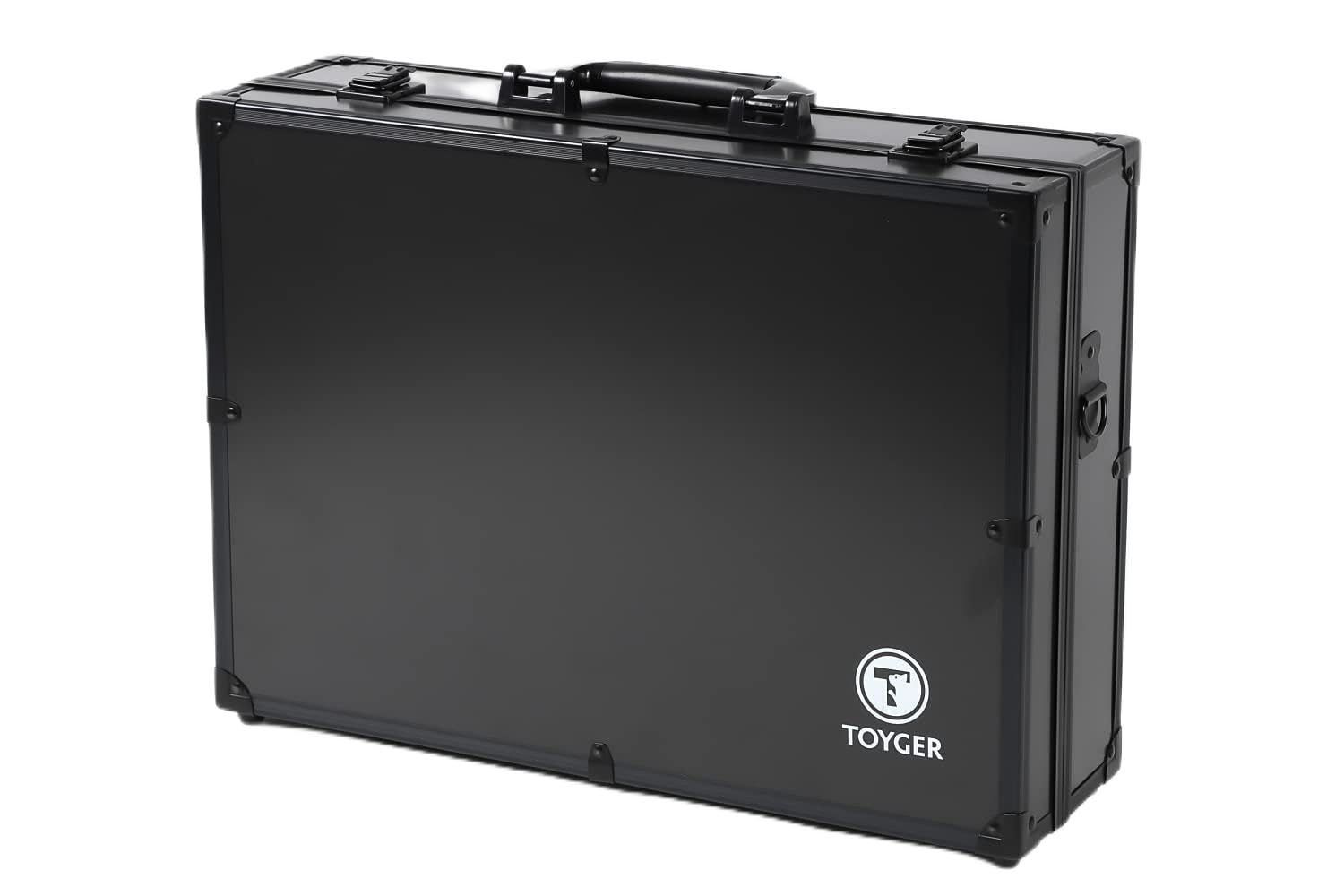Storage カード5000枚以上 CEO 収納 アルミ製 アタッシュ TOYGER ケース ブラック