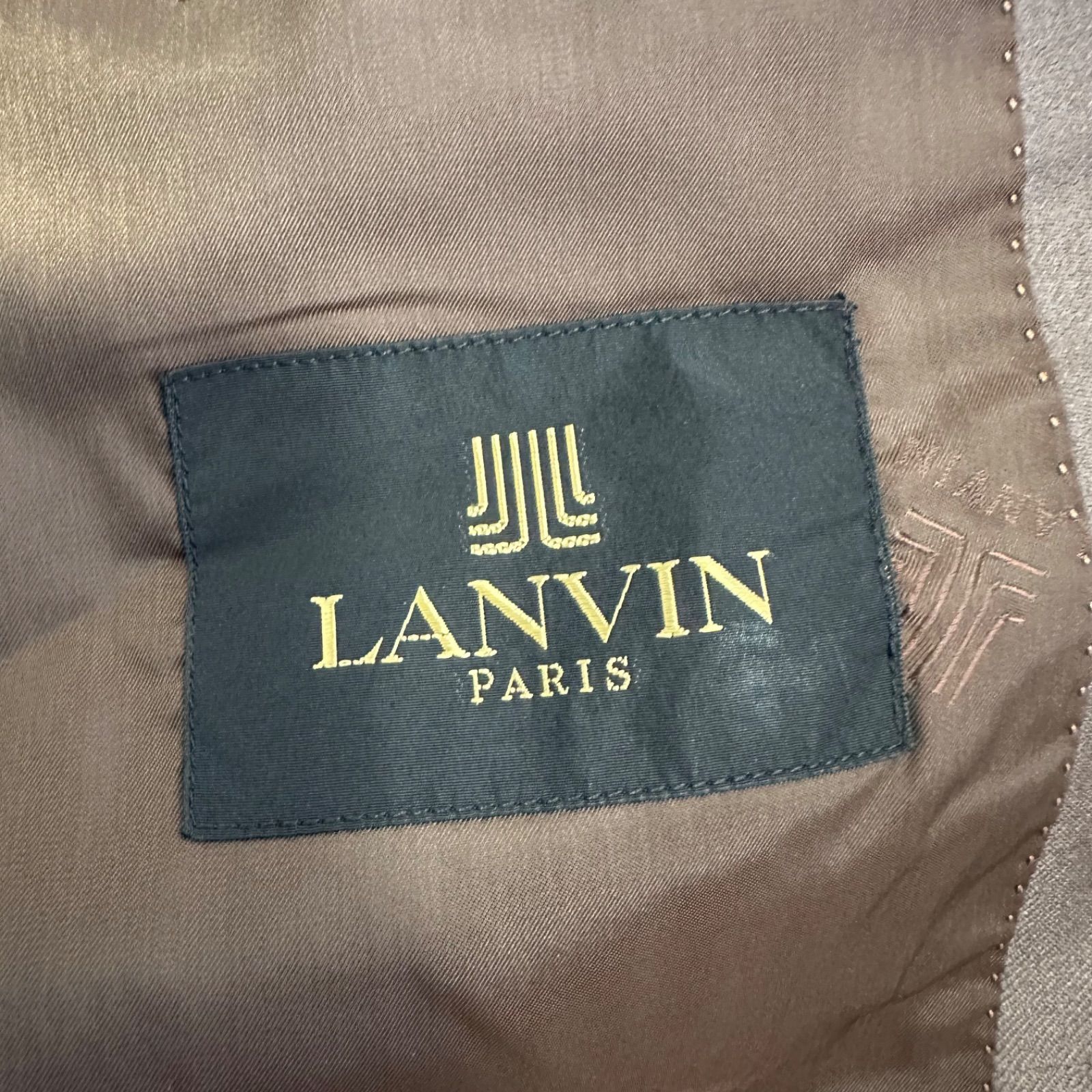 z947 LANVIN PARISランバン ビジネススーツセットアップジャケット