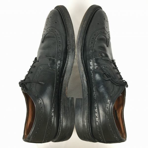 試着交換OK！FLORSHEIM/フローシャイム/インペリアル ロングウイングチップ ケンムール〈黒/BLACK/ブラック〉size9.5D/27.0-27.5  ビンテージ/Vintage/菅NO.WZD-190 #BUZZBERG - メルカリ