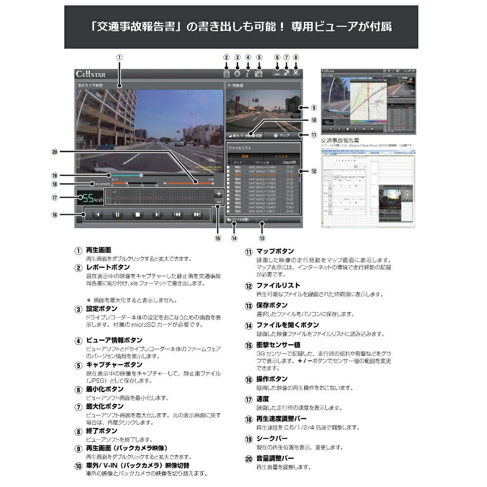 CS-31F ドライブレコーダー