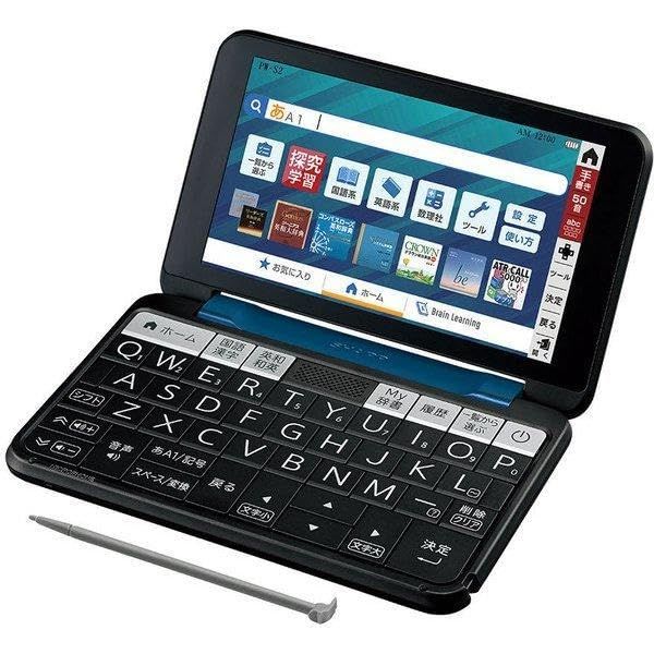 Sharp 電子辞書 PW-S2-K ネイビー系 Brain ブレーン 高校生 英語強化モデル
