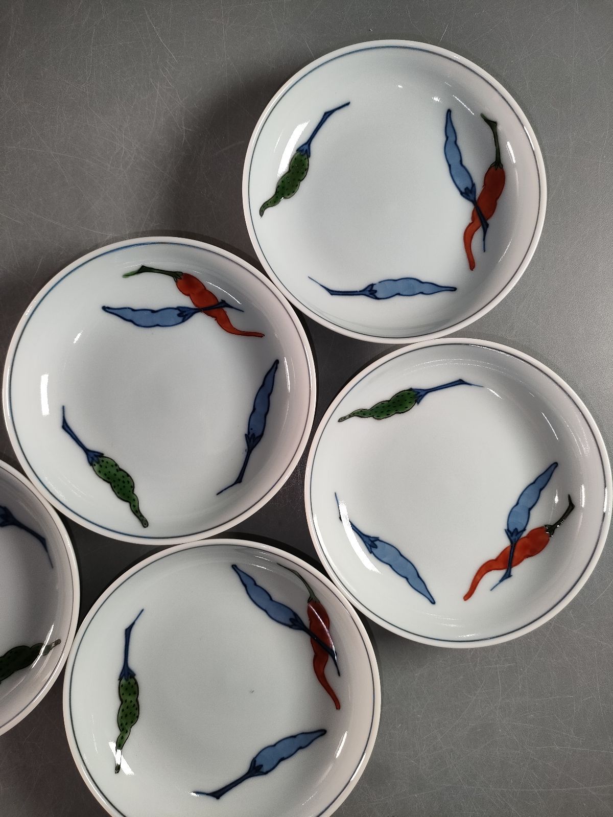 源右衛門窯 染錦胡椒絵 鉢 器 食器 取鉢 小鉢 サラダ鉢 有田焼 A130-