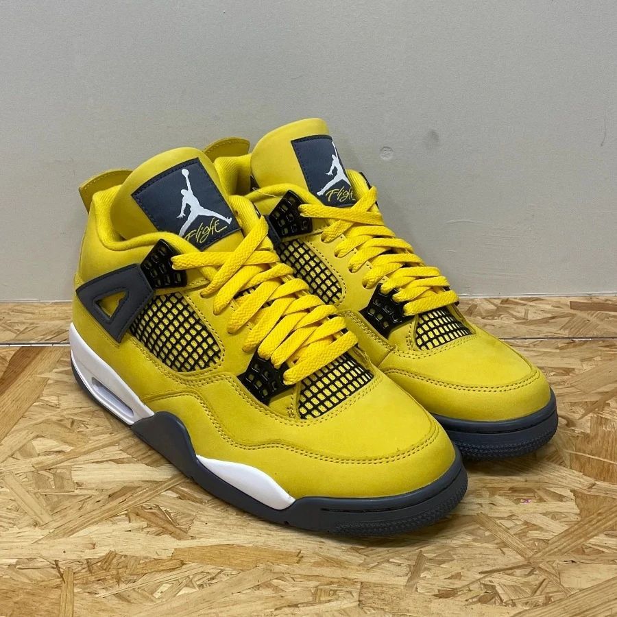 AIR JORDAN 4 RETRO LIGHTNING TOUR YELLOW エア ジョーダン 4 ライトニング ツアー イエロー - メルカリ