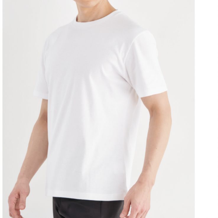 GIZA フライスTシャツ　ホワイト　新品未使用