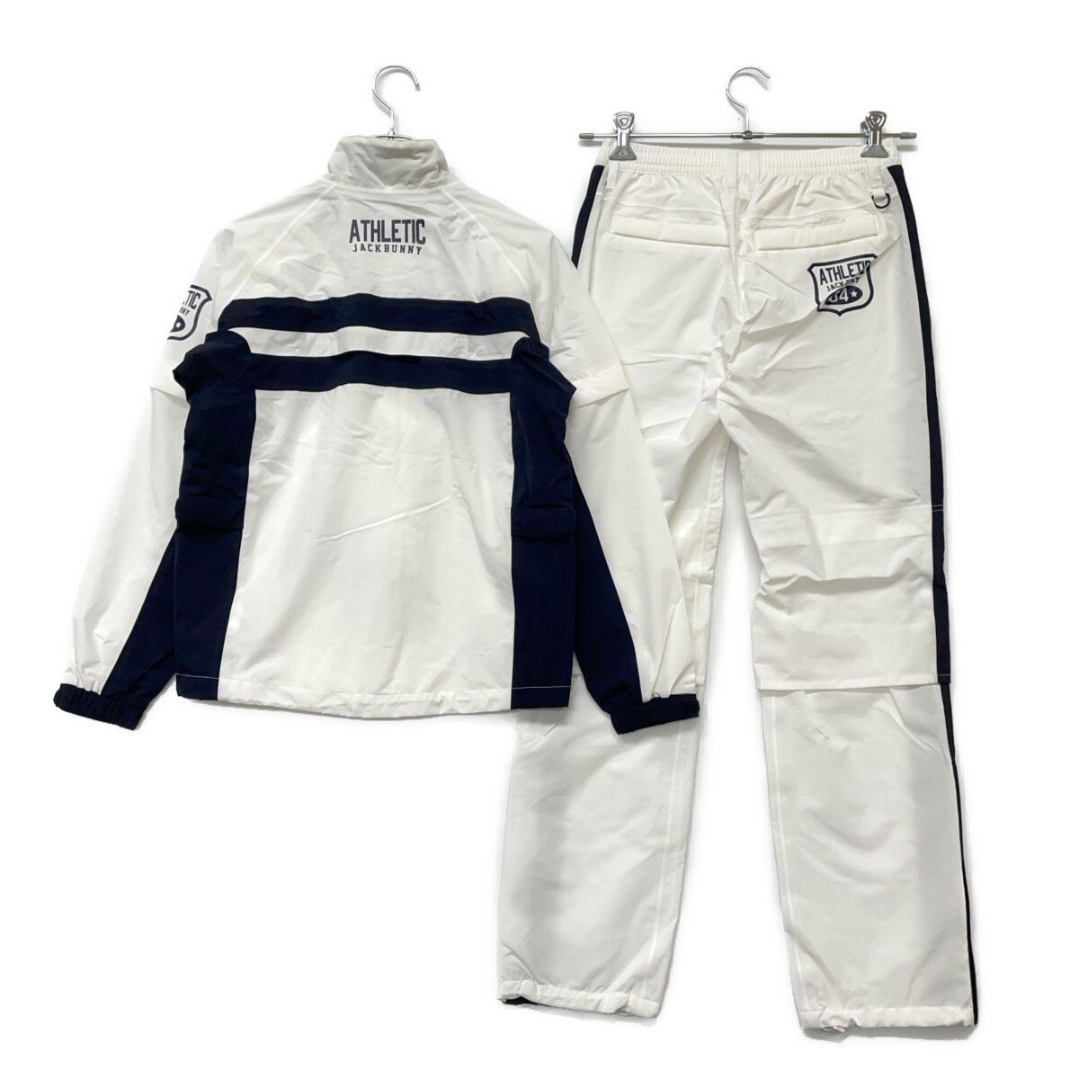 レディース ジャックバニー Jack Bunny!! レインウエア 0 S 白 ホワイト 2WAY 収納袋付き