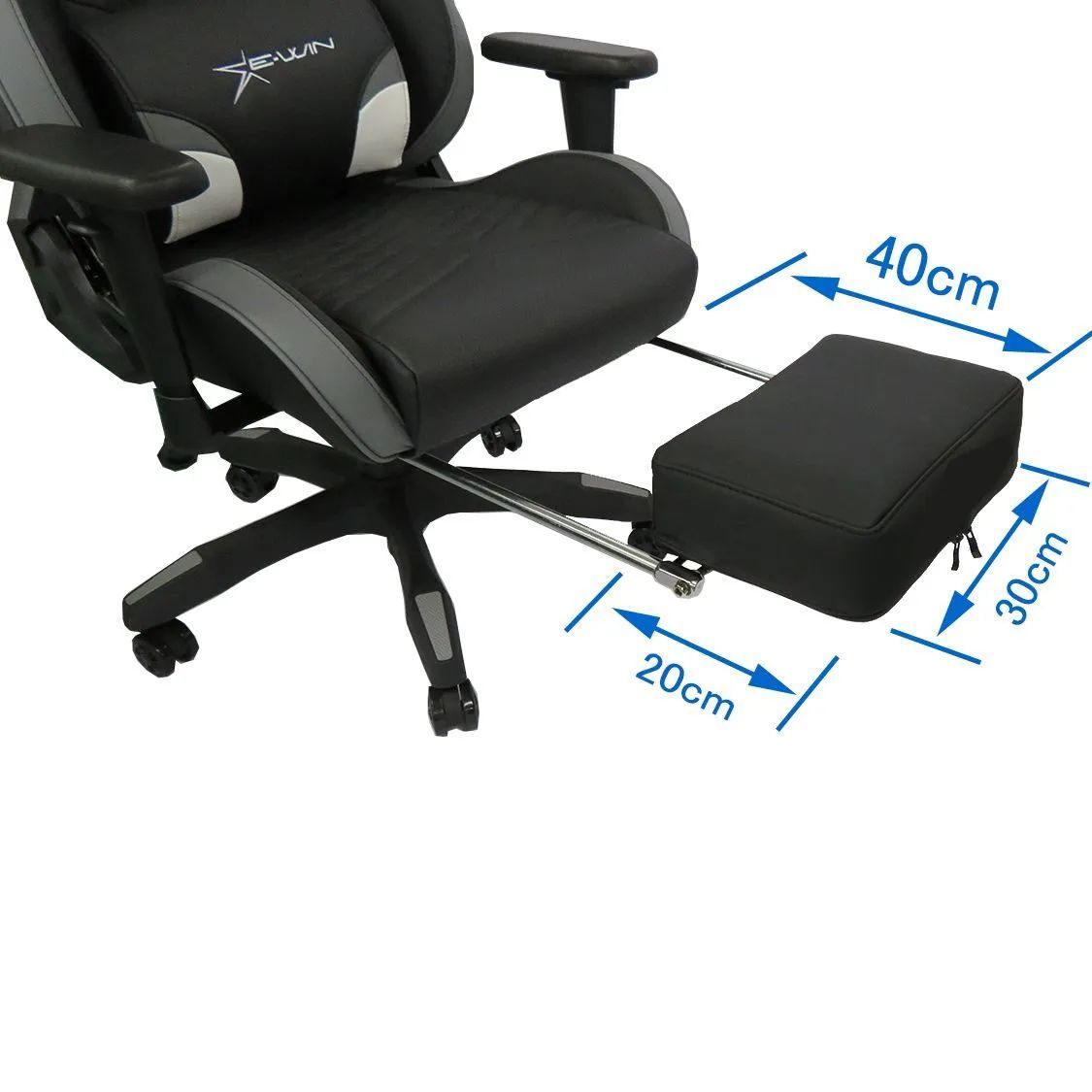 正規販売店】新品 E-WIN ゲーミングチェア オットマン D9 F9シリーズ 