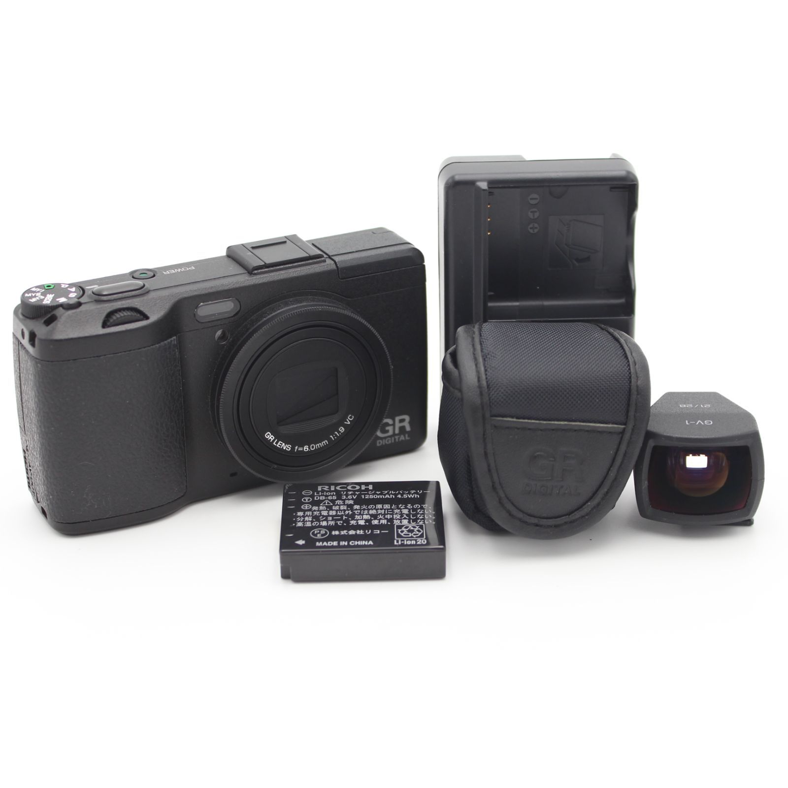 ショット数433枚！□ほぼ新品□ RICOH デジタルカメラ GR DIGITAL IV  