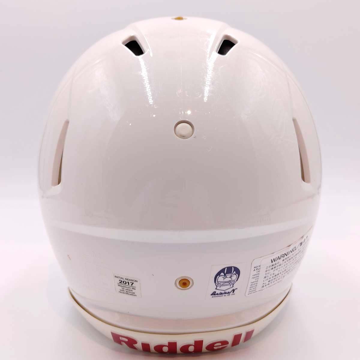 Riddell アメフト用　ヘルメット スピードクラシックアイコン　M 白 リデル ヘルメット スピードクラシックアイコン ホワイト