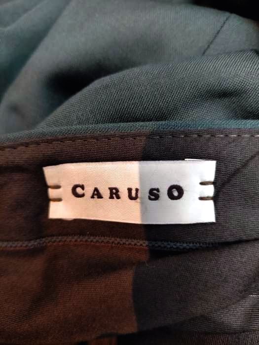 カルーゾ CARUSO ウールモヘア1タックスラックス メンズ 46