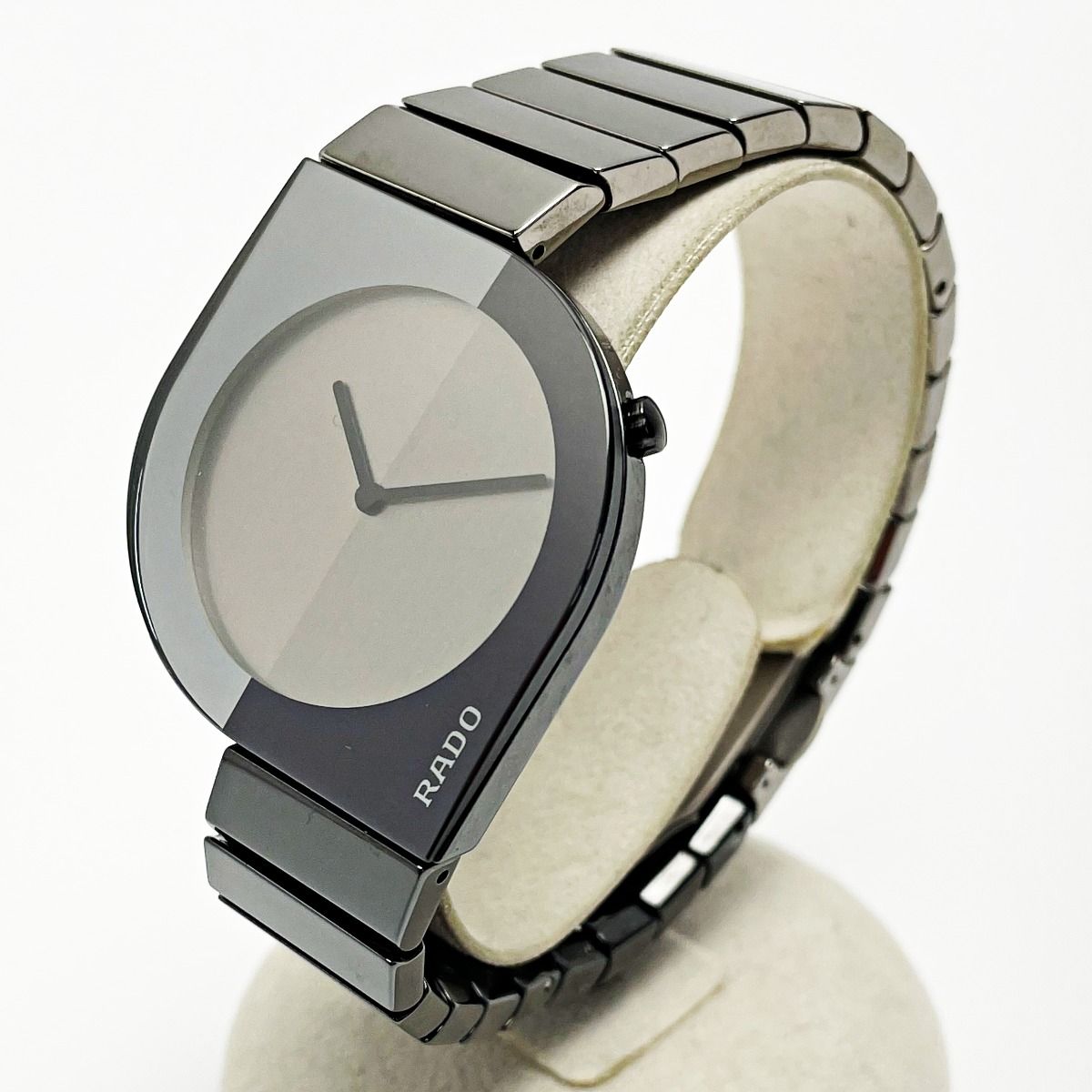 大特価 pop メンズウォッチ ラドー RADO 110.5338 ゴールドxブラック クォーツ 時計