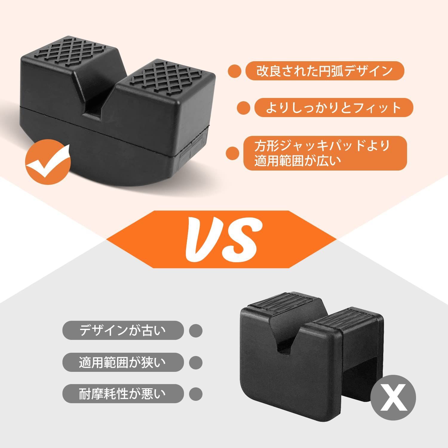 ジャッキスタンド用パッド ジャッキスタンドアダプター