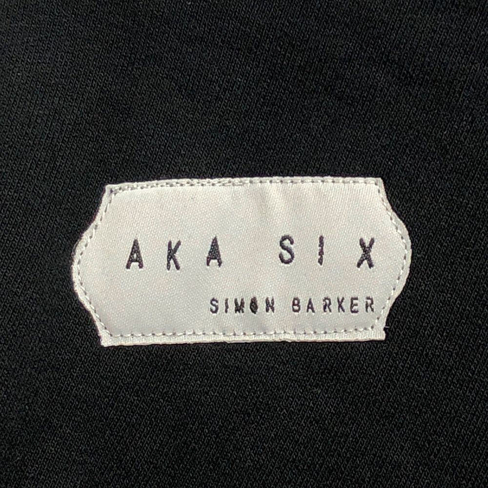 サイズ〉【新品未使用】AKA SIX×Fragment スウェット黒 サイズXL