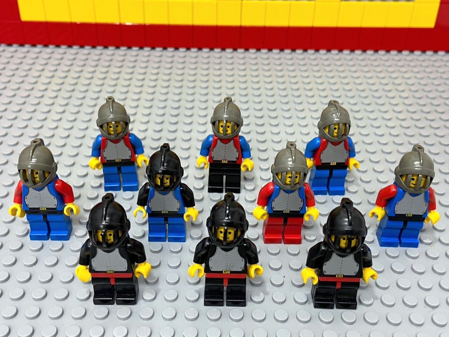 ☆お城シリーズ☆ レゴ ミニフィグ 大量10体 兵士 騎士 クルセイダー 