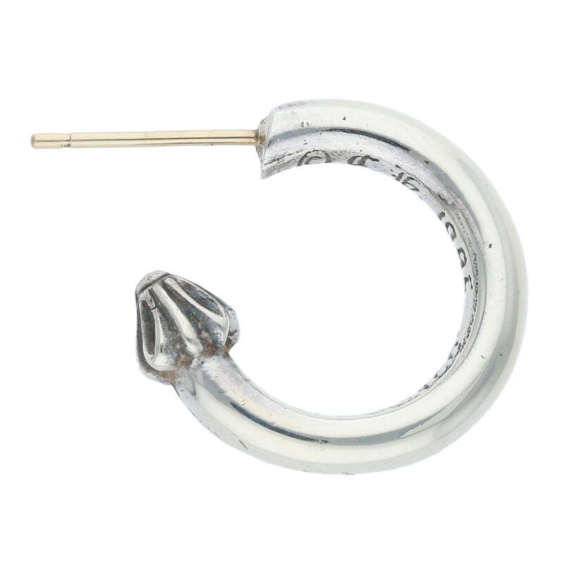 クロムハーツ　プレーンフープピアス(両耳用) クロムハーツ フーププレーンピアス 両耳用 クロムハーツフープ