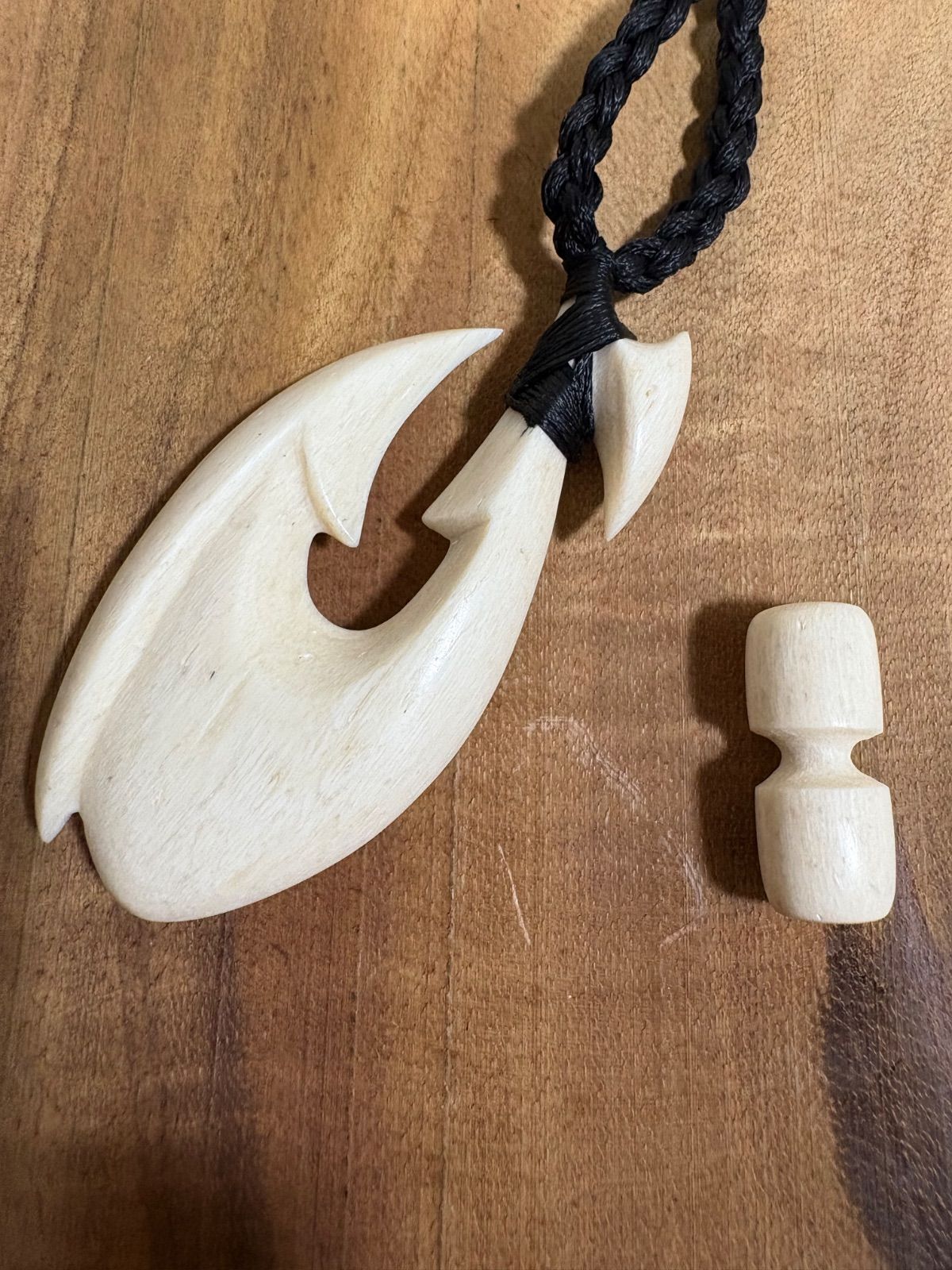 ボーンカービングネックレス sw79 Mサイズ マッコウ