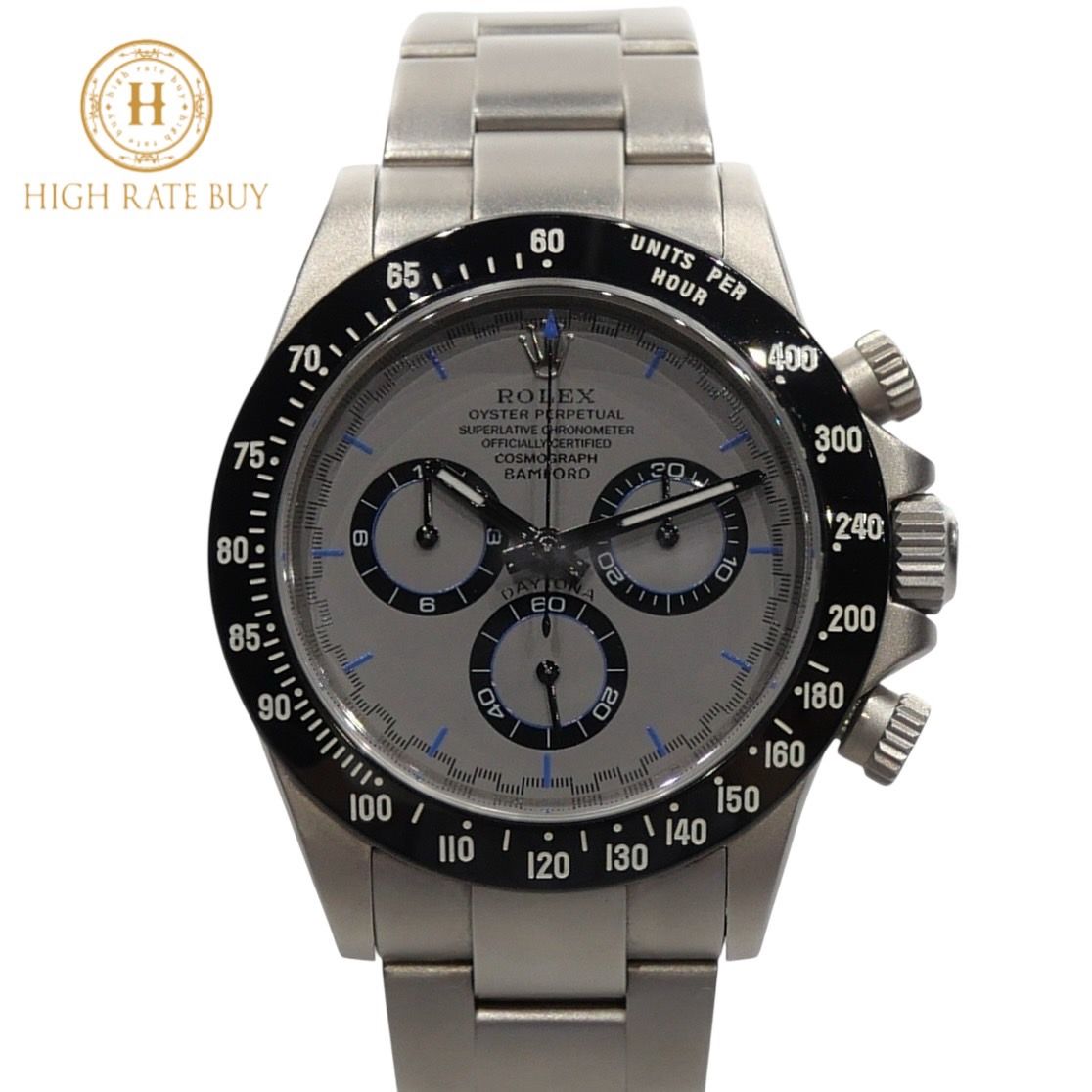 ROLEXカスタム老舗バンフォードBAMFORD MAYFAIR ブラックアウト バンフォード（ロレックス） ヨットマスターⅡ BAMFORD