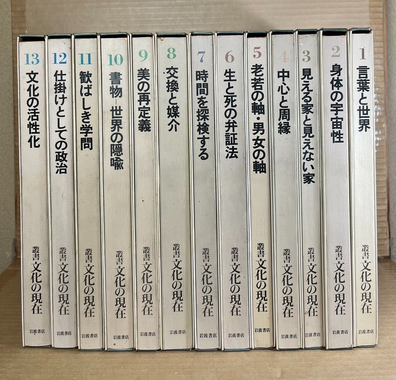 業書 文化の現在 13冊セット 叢書 文化の現在 全13巻揃(大江健三郎