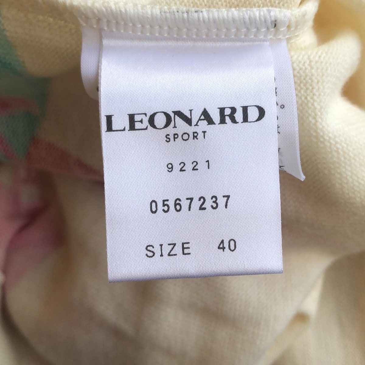 LEONARD SPORT(レオナールスポーツ) 長袖セーター サイズ40 M