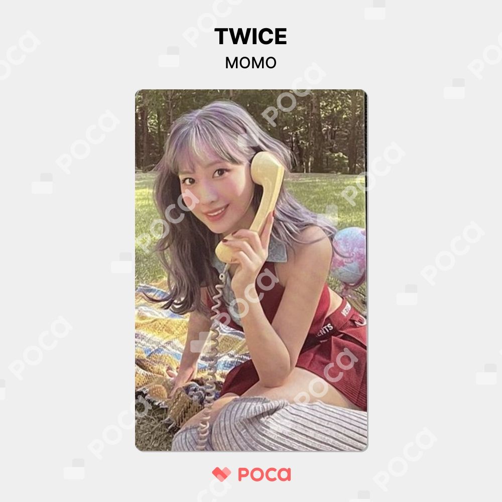 TWICE TV モモ トレカ　② TWICE モモ トレカ BETWEEN 1&2 アルバム 公式 トレカ - メルカリ