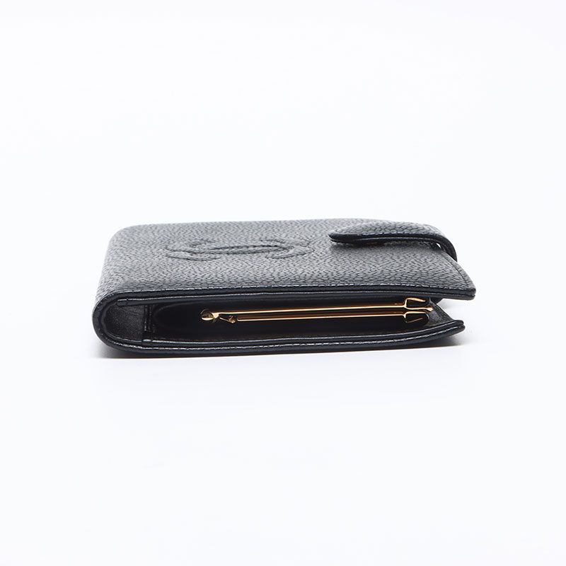 CHANEL シャネル 長財布 2008-2009年 キャビアスキン ココマーク CHANEL シャネル 長財布 2008-2009年 キャビアスキン ココマーク