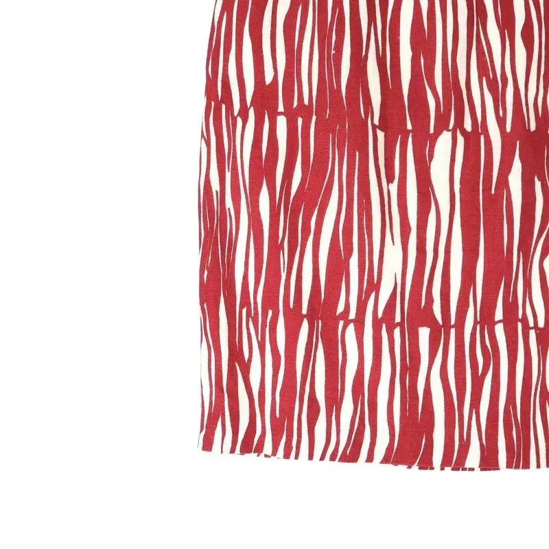 レッド プリント