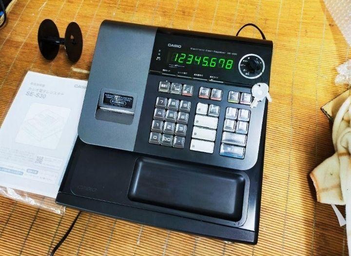 カシオレジスター SE-S30 人気機種 コンパクト 送料無料 688001