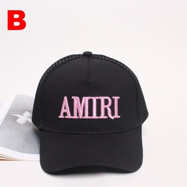 AMIRI トラッカーキャップ 黒/ピンク AMIRI トラッカーキャップ 黒/ピンク