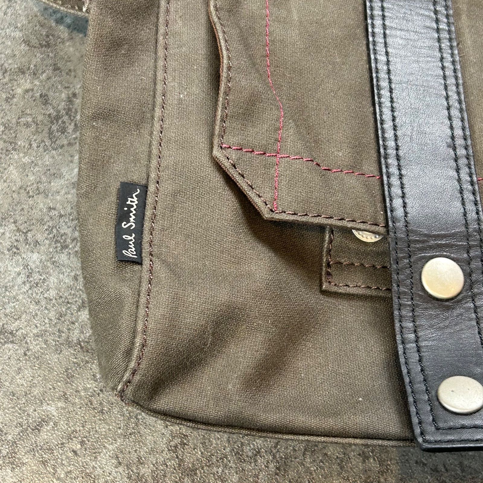 Paul Smith ポールスミス ショルダーバッグ ミリタリー メッセンジャー 