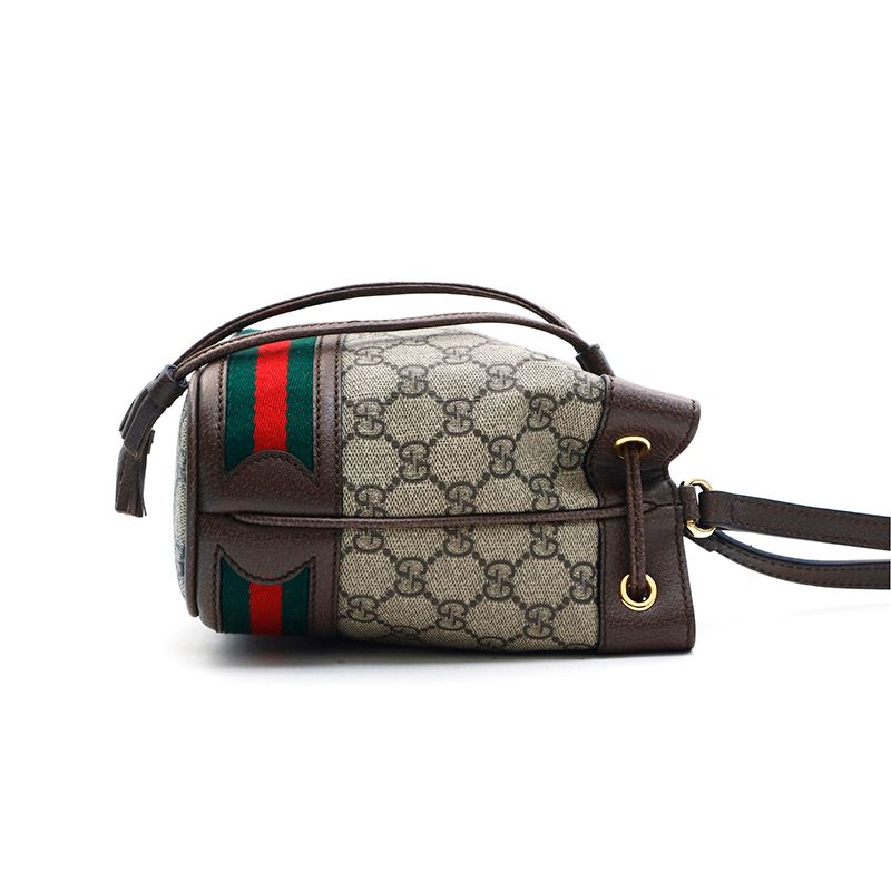 GUCCI　GGスプリーム 巾着 ハンドバッグ⭐︎ Yahoo!オークション - GUCCI グッチ GGスプリーム 巾着バッグ
