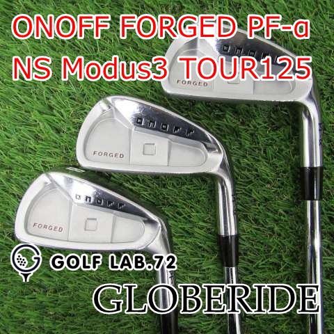 【中古】アイアンセット グローブライド ONOFF FORGED PF-αNS Modus3 TOUR125X25[4928]