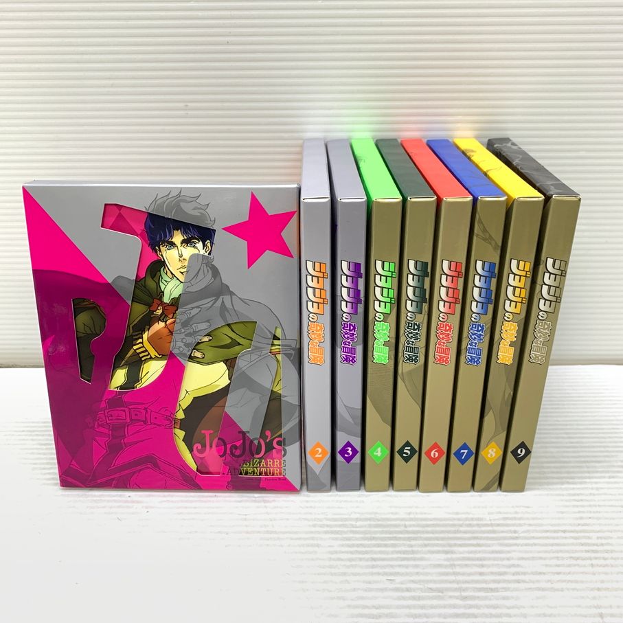 Blu-ray アニメ ジョジョの奇妙な冒険 ファントムブラッド 初回 版 9巻セット 特典 009-250420-cn-26-min