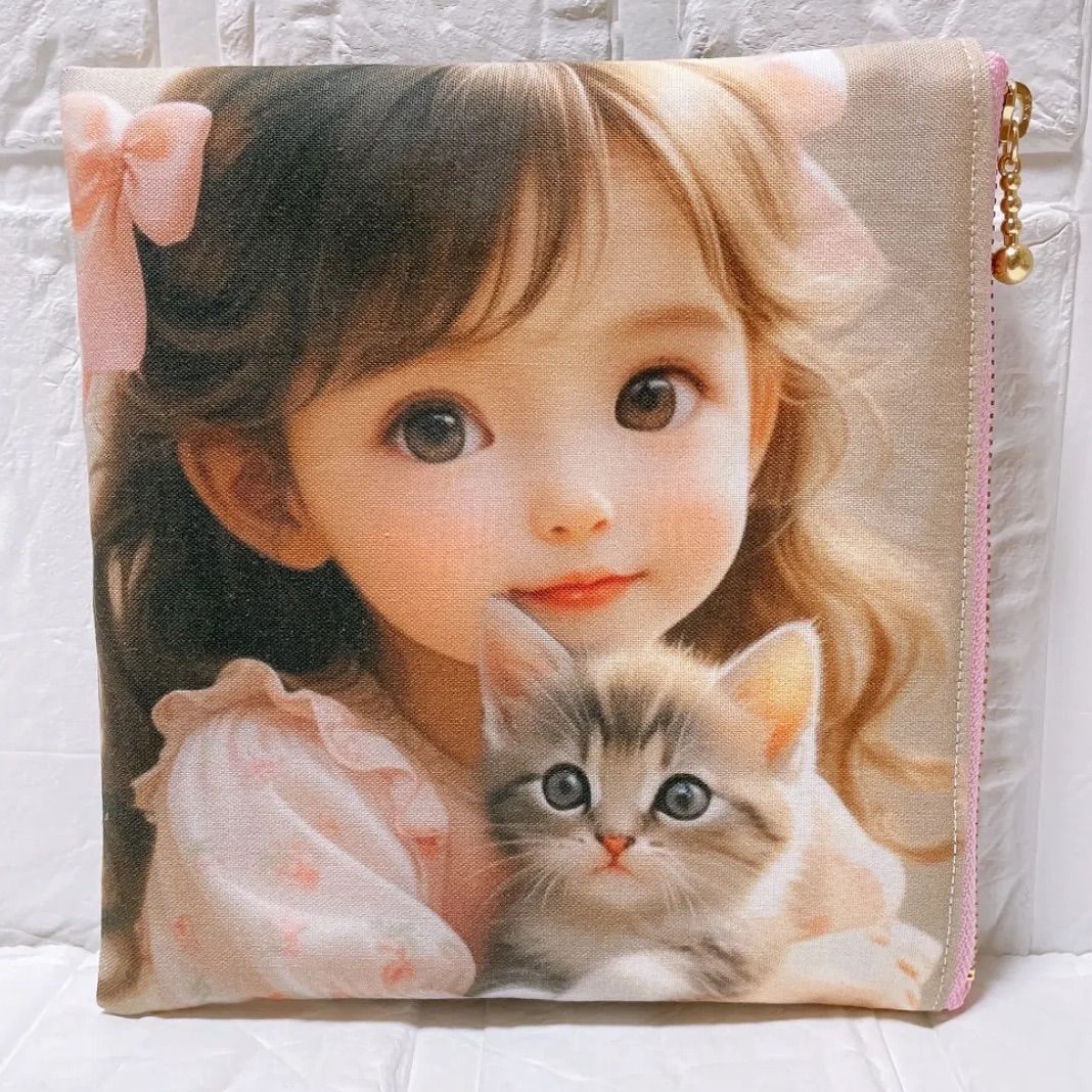 ③【ご予約受付ページ】 ハンドメイド 猫ちゃんパネル生地 【公式通販】