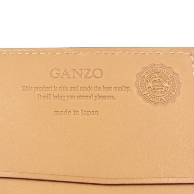 GANZO ガンゾ 長財布 57192 CORDOVAN ファスナー小銭入れ付き 国産