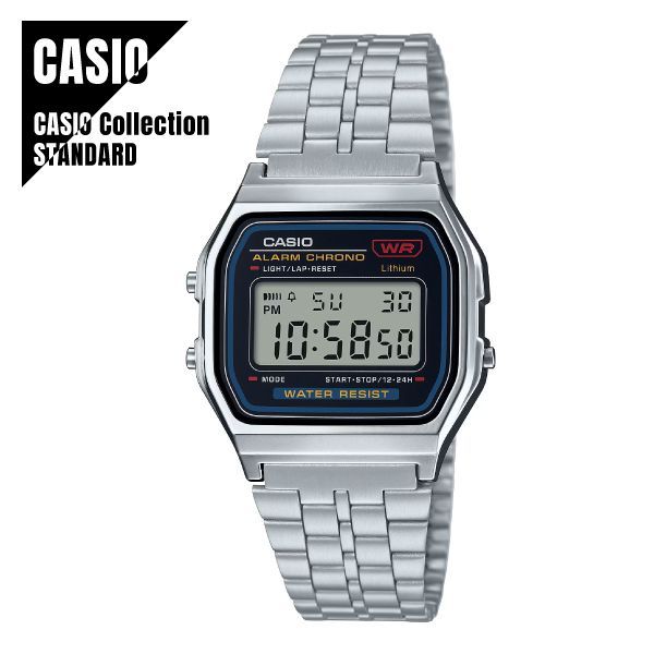 [즉시배송] 국내정품 CASIO 카시오 스탠다드 디지털 메탈밴드 A159WA-N1JH 시계 남성 여성 우편배송