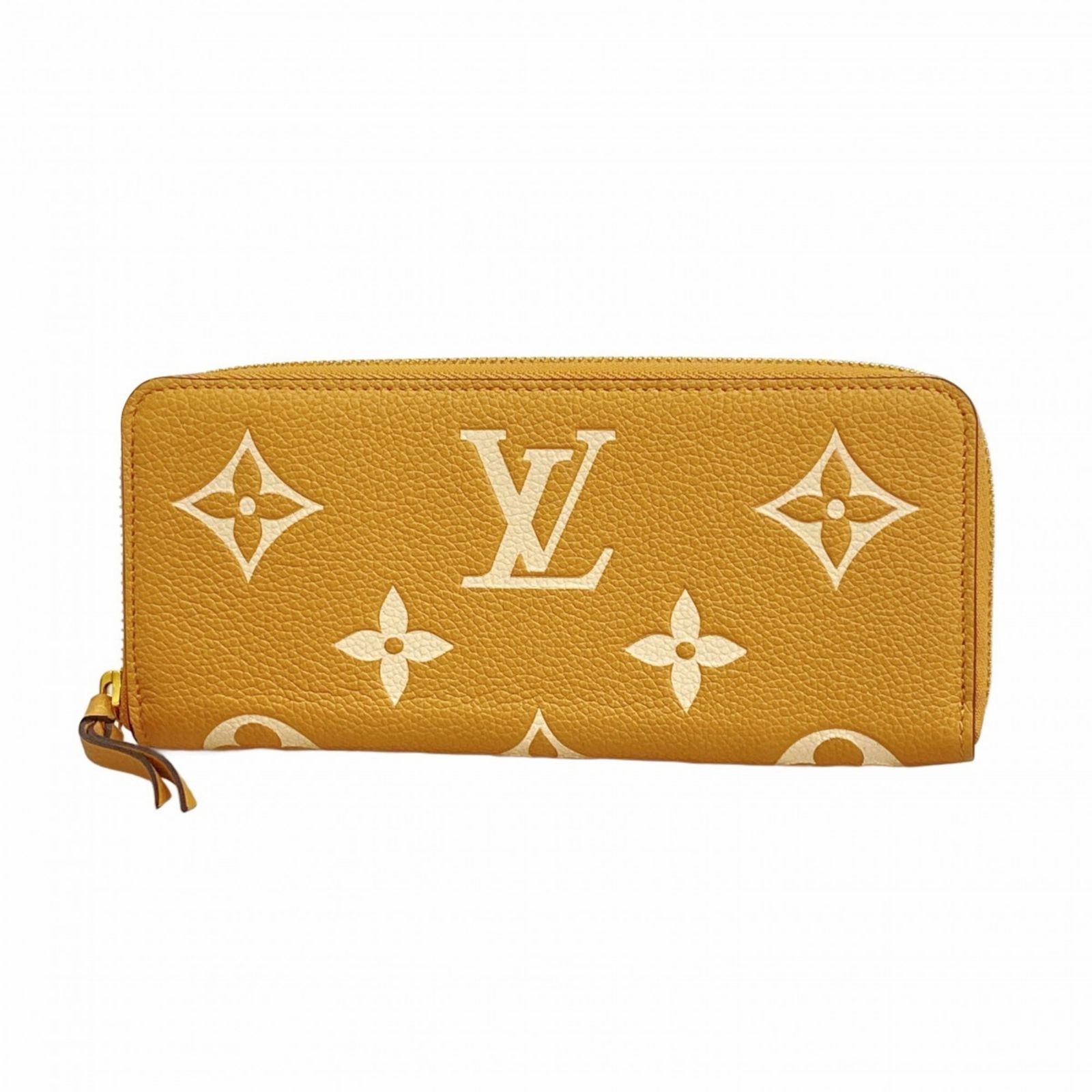 ルイ ヴィトン Louis Vuitton ルイ ヴィトン 長財布 モノグラム アンプラント バイ ポルトフォイユクレマンス M81460 ベージュ アリゾナレディース