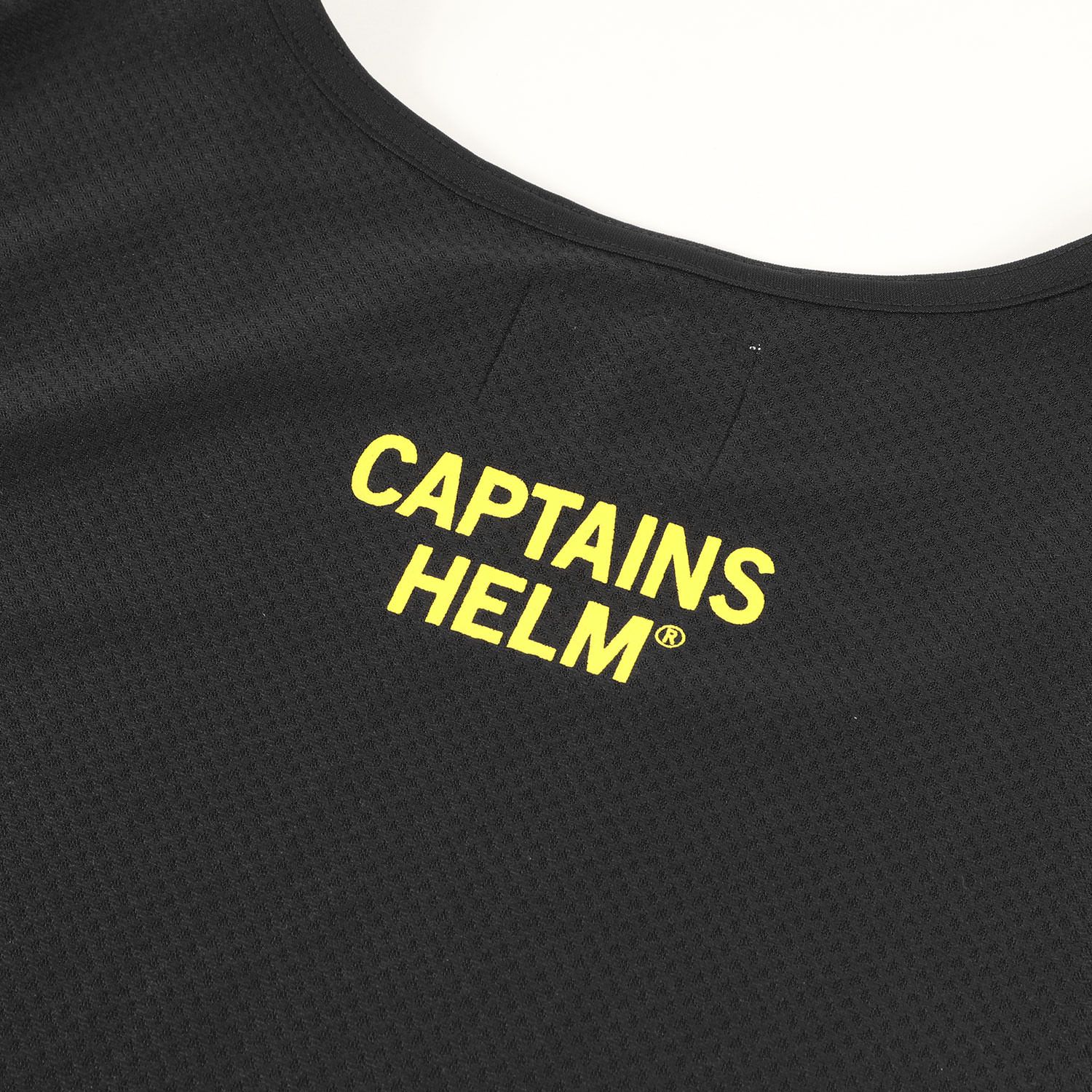 【美品】キャプテンズヘルム　タンクトップ キャプテンズヘルム ビッグ ロゴ ダブル メッシュ タンクトップ