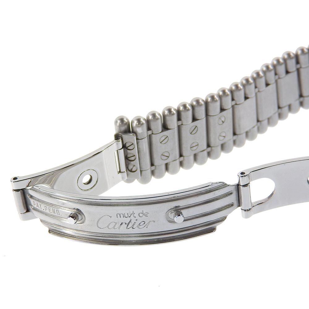 CARTIER】カルティエ マスト21 ステンレススチール クオーツ アナログ  