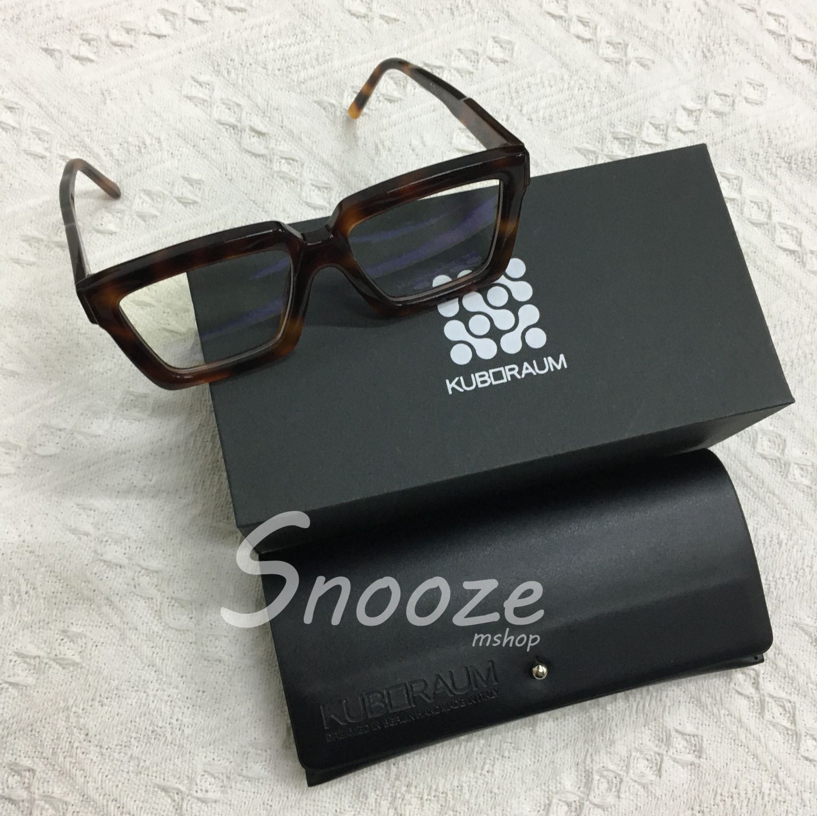 KUBORAUM MASKE K26 クボラム サングラス メガネ 眼鏡 スクエア  