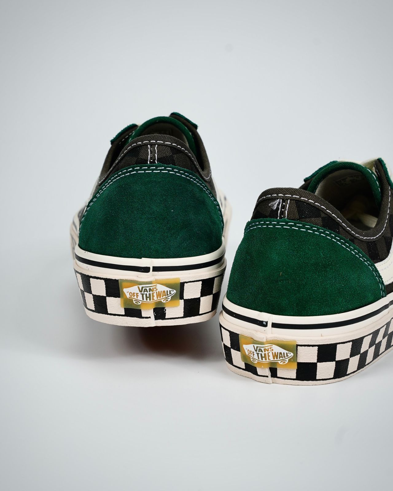  今日 Vans Style 136 Decon VR 3 ブラック - グリーンチェッカーボード パッチワーク エコシリーズ 完全ヴァン化スケートシューズ 在庫 の な価格です スニーカー キッズシューズ