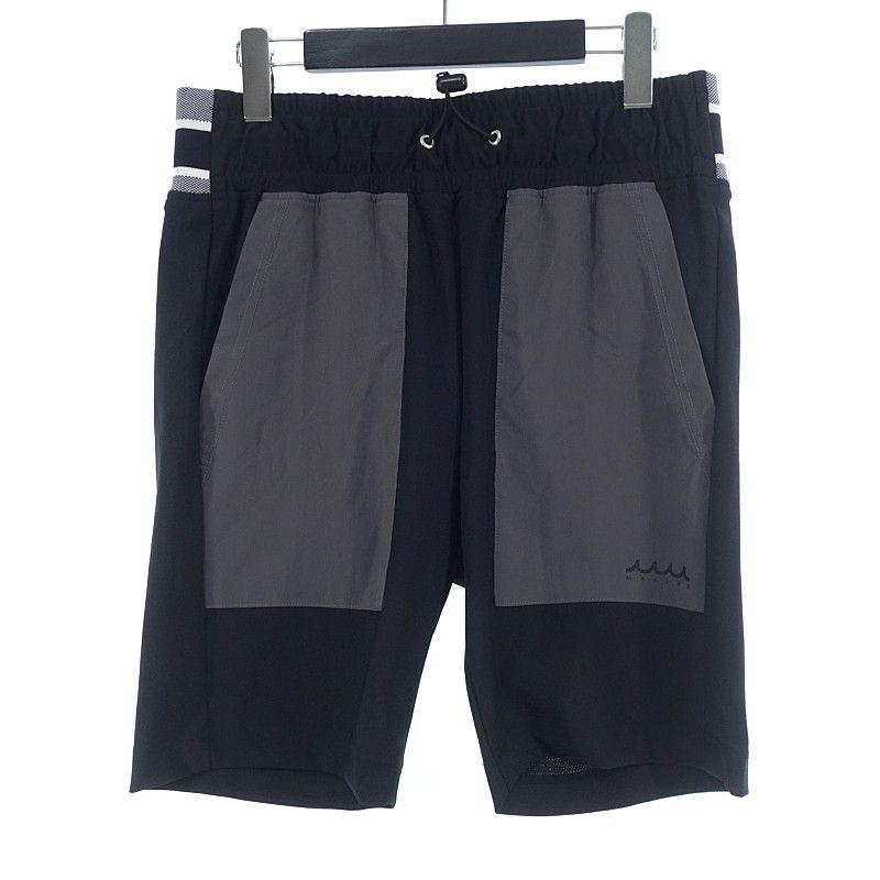 ムータ|MUTA GOLF ゴルフ バック リブ メッシュ ショーツパンツ ブラック サイズ メンズ5