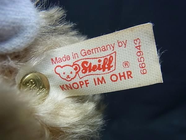 Steiff - ■極美品■ Steiff シュタイフ665943 ジャック ニクラウス 2000体限定   ベア くま クマ ぬいぐるみ ブラウン系 FN0586 □極美品□ Steiff シュタイフ665943 ジャック ニクラウス 2000