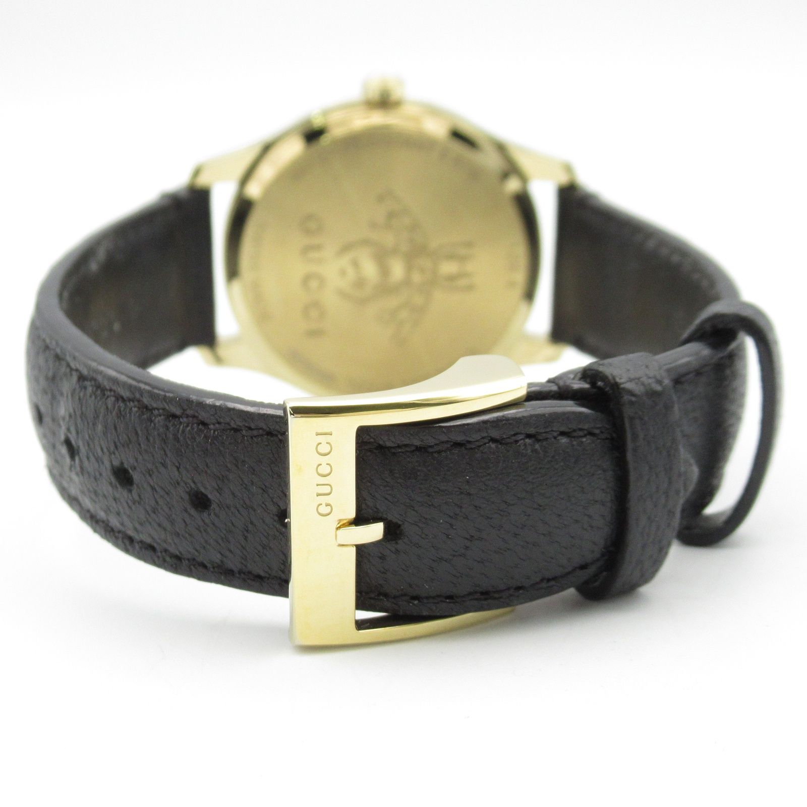 グッチ GUCCI 腕時計 Gタイムレス 126.4 シルバー GP（ゴールドメッキ  